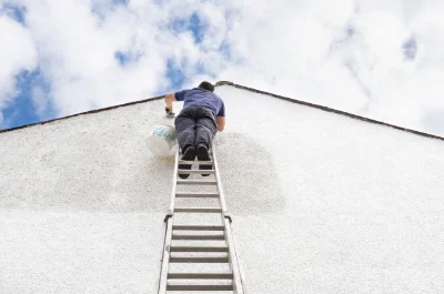 Peinture extérieure à Pellevoisin — façades et ravalement